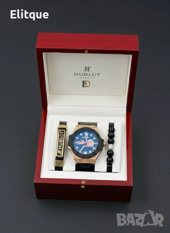 подаръчни комплекти  lacoste hublot chanel , снимка 3 - Подаръци за мъже - 52908164