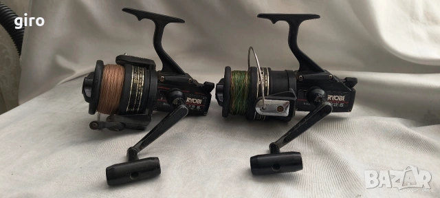 Два броя големи мощни макари Ryobi GB5, снимка 7 - Макари - 53875720