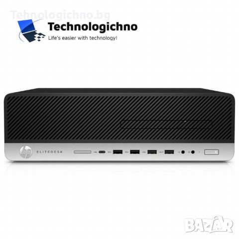 HP EliteDesk 800 G4 i5-8500 8GB 256GB SFF, снимка 1 - Работни компютри - 45075810