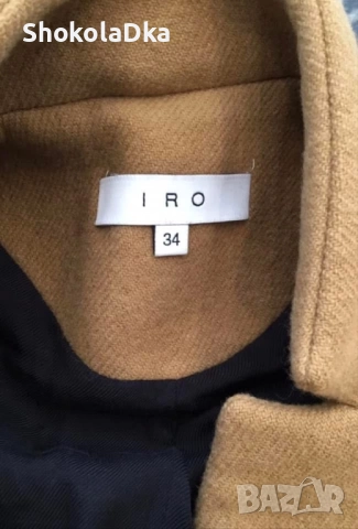 Палто Iro Paris 34 размер (ХС/С), снимка 6 - Палта, манта - 51759250