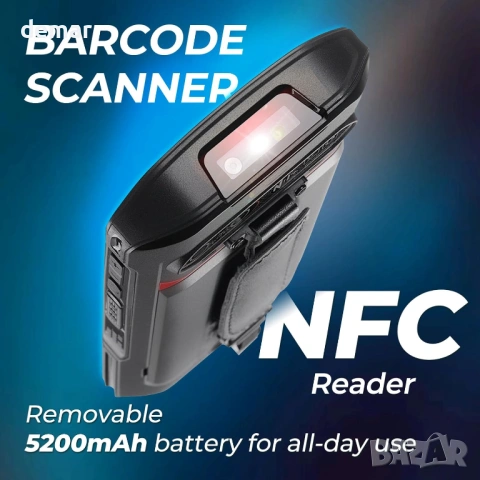 SVANTTO Android баркод скенер M09, 5.5-инчов екран, 6+64GB, IP66, снимка 5 - Други - 53813459