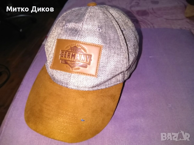 FOX Germany маркова шапка бейзболна регулируема нова козирка естествена кожа