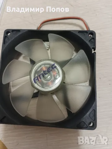 Продавам вентилатор за компютър 92х92х25mm Fan 9cm, снимка 2 - Други - 47074233