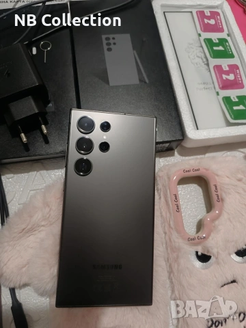 Смартфон Samsung Galaxy S24 Ultra 12GB RAM, 256GB, 5G, Titanium Black с Гаранция , снимка 10 - Samsung - 53927047