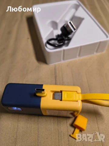 Kuulaa Powerbank USB C 5000 mAh, Външна батерия за мобилен телефон PD 15 W с LED дигитален 

, снимка 9 - Оригинални батерии - 50966873