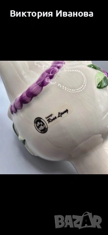 Голяма порцеланова фигура Vera Ljung, снимка 3 - Декорация за дома - 53128857