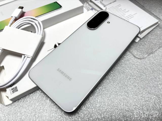 ПОРЪЧАН! НОВ!!! Samsung Galaxy A56 5G 128GB 8GB RAM Dual Awesome Lightgray, снимка 3 - Samsung - 53052296