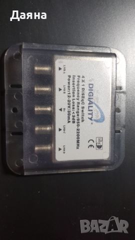 Приоритетен превключвач DIGIALITY 4×1 SWITCH, снимка 1 - Суичове - 45149705