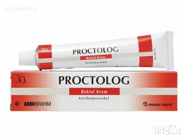 Проктолог крем PROCTOLOG 30g – при хемороиди, болка и сърбеж