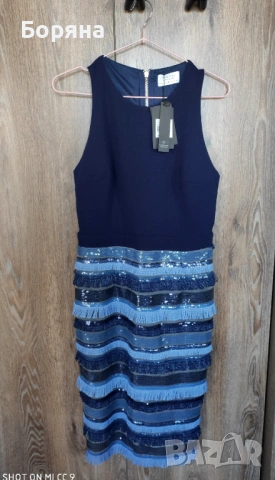 Carolina Cavour нова луксозна рокля с пайети