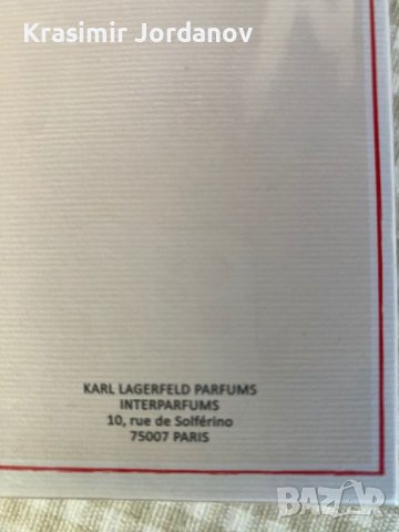 KARL LAGERFELD Paris 21, снимка 2 - Дамски парфюми - 45405890