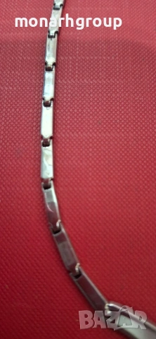 Сребърно колие, снимка 4 - Колиета, медальони, синджири - 54155925