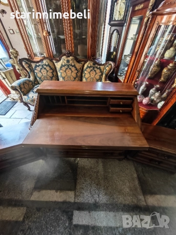 Елегантно писалище( скрин) с две нощни шкафчета , снимка 3 - Шкафове - 52015642