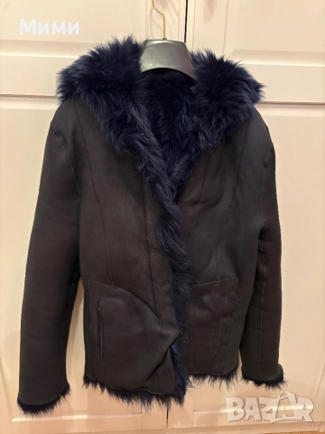 Двулицево Палто Massimo Dutti, снимка 2 - Палта, манта - 52829709