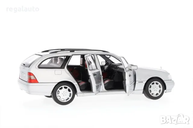 B66040705,умален модел die-cast Mercedes-Benz C 200 T-Modell S 202 (1997-2001),1:18, снимка 6 - Колекции - 47405957