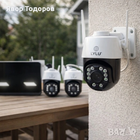 Комплект 4 камери HD с дисплей - интелигентно засичане на движение и сигурност, снимка 5 - Комплекти за видеонаблюдение - 53782457