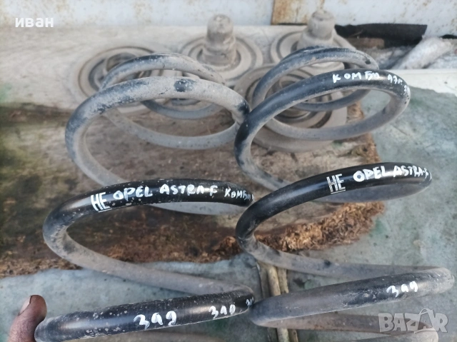 Задни пружини за Опел Астра F комби. 97 год., снимка 7 - Части - 53670624