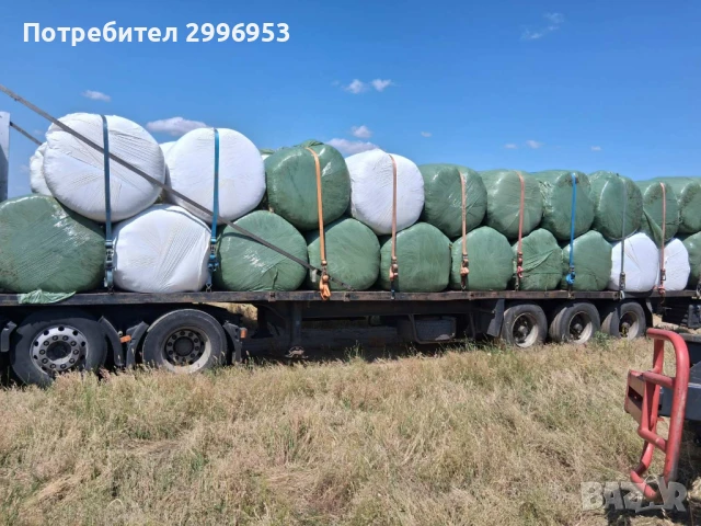 Продавам Фолирани бали смеска грах и тритикале- Сенаж, снимка 1