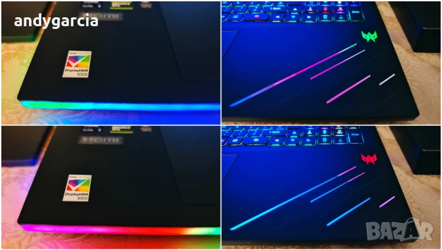 NVidia RTX 5080 16GB/Intel Ultra 9 275HX/32GB RAM/1TB SSD/18 Mini LED 250hz/Acer Predator Helios AI, снимка 13 - Лаптопи за игри - 53889096