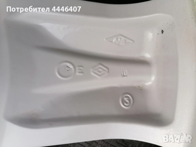 Оригинални джанти 16" 4х100 DACIA, Renault, снимка 8 - Гуми и джанти - 52793721