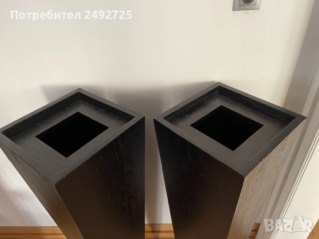 Постамент стойка 2 бр за цветя ваза или др, снимка 2 - Други - 49072672