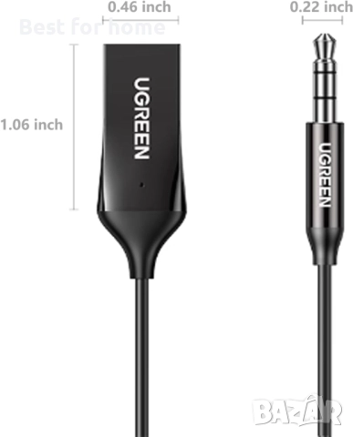 Bluetooth приемник за кола USB 2.0 към 3.5 мм, снимка 9 - Други - 52530200