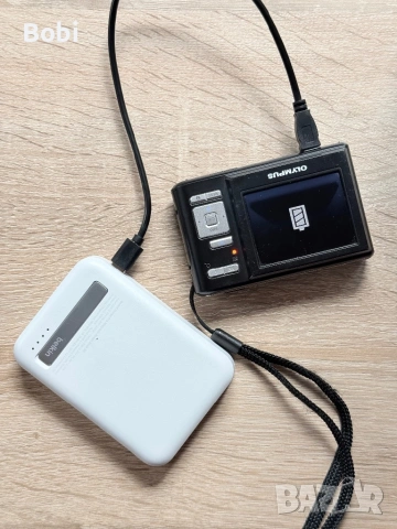 Olympus T-100 – комплект, готова за снимане, снимка 3 - Фотоапарати - 53886319