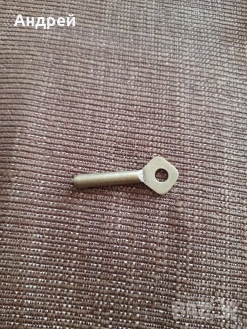 Стар метален ключ #18, снимка 3 - Колекции - 52630191