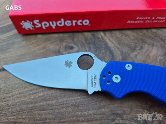 Сгъваем нож Spyderco Paramilitary C223, снимка 5 - Ножове - 50786930