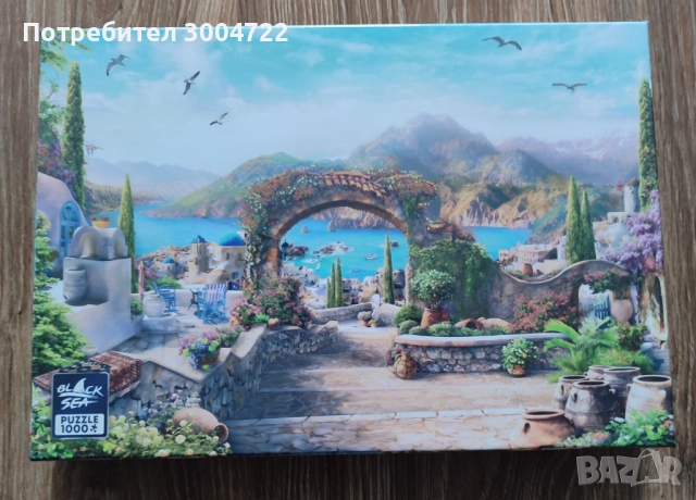 Пъзел Black Sea от 1000 части - ССлънчева Гърция, Евгений Алексеев