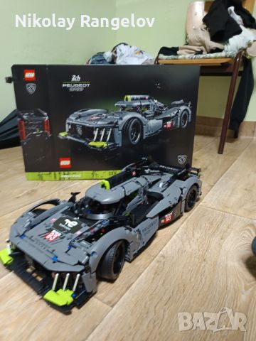 Построено Lego Peugeot Le Mans 24h 9x8 , снимка 2 - Колекции - 46146773