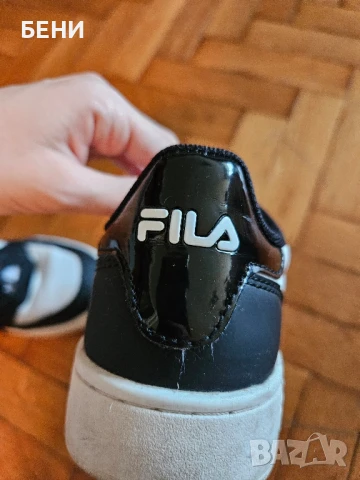 FILA Дамски черно-бели обувки, снимка 2 - Маратонки - 50707893