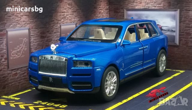 Метални колички: Rolls-Royce Cullinan, снимка 3 - Колекции - 45556252