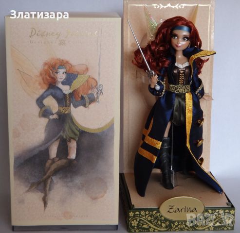 Зарина Disney Store Limited Edition, снимка 6 - Кукли - 46558497