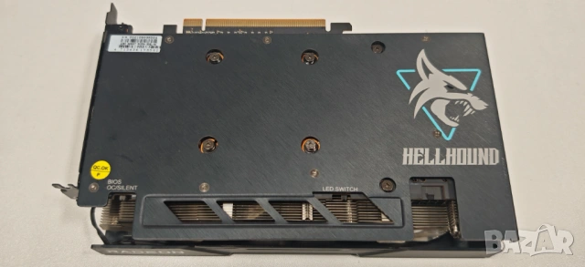 Продавам Перфектна Видео Карта PowerColor Hellhound RX 6600XT OC , снимка 6 - Видеокарти - 52942932