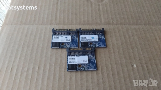 3бр.Apacer SSD 8GB MLC SATA Module Solid State Drive Half Slim, снимка 2 - Твърди дискове - 51756069