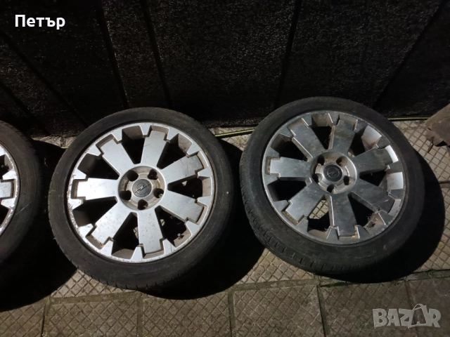 Оригнални джанти от опел с гумите 17 цола. , снимка 4 - Гуми и джанти - 52286030