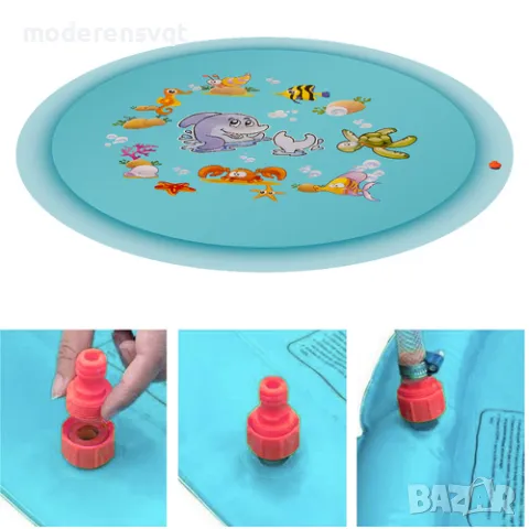 Водна постелка, Басейн с Фонтан, 165 см, снимка 2 - Други - 50068642