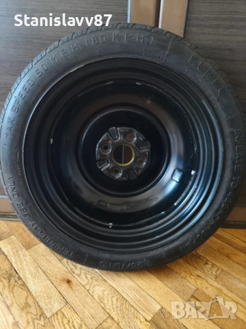 4x100 резервна гума 16 патерица Kia Stonic Hyundai Bayon Киа Хюндай, снимка 4 - Гуми и джанти - 53591729