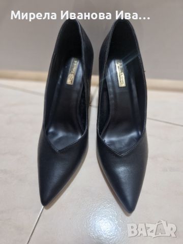 черни токчета 39, снимка 3 - Дамски обувки на ток - 45282383