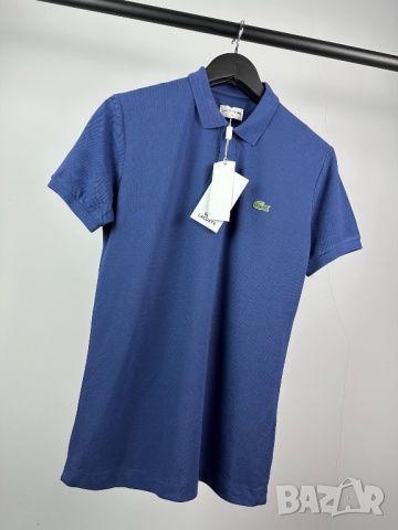 Lacoste мъжка тениска с яка 5 цвята , снимка 3 - Тениски - 45956795