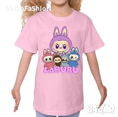 Нова детска тениска с Лабубу (Labubu), снимка 4 - Детски тениски и потници - 48222756