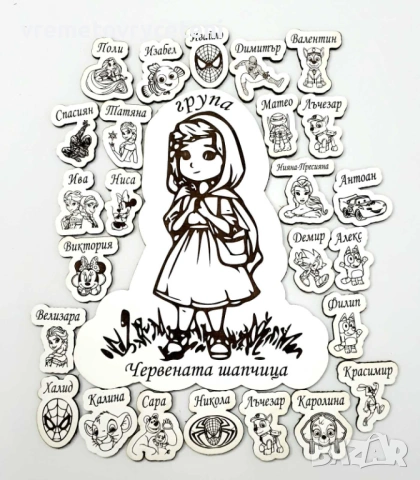 канче/Чаша с име за детска градина, снимка 16 - Други - 30317517