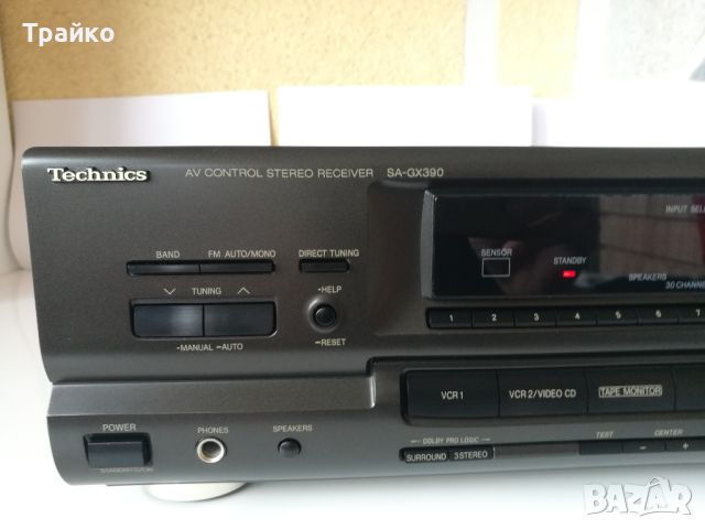 Technics SA-GX390 AV CONTROL STEREO RECEIVER, снимка 2 - Ресийвъри, усилватели, смесителни пултове - 45840475