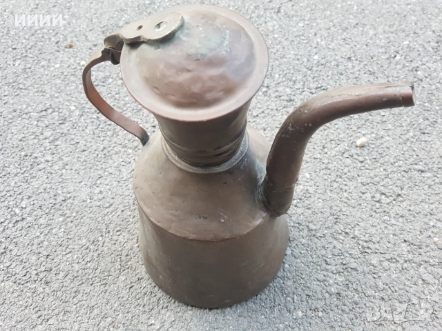 Османски бакърен ибрик гюм 