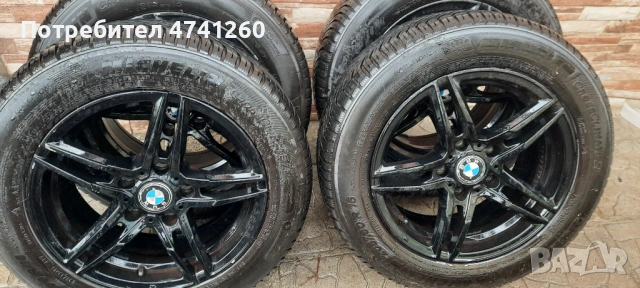 Джанти с Гуми MICHELIN зимни за BMW 16" 205/65R16, снимка 8 - Гуми и джанти - 53527298