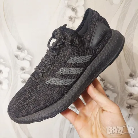 маратонки  Adidas Pureboost  Triple Black номер 42 2/3, снимка 10 - Маратонки - 37853347