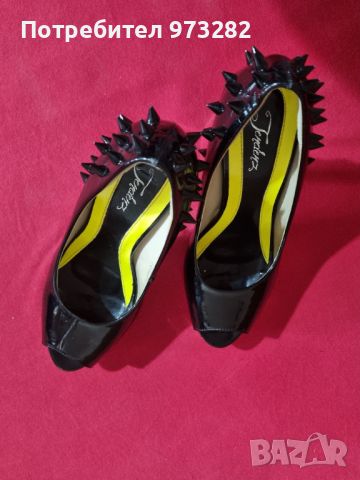 Дамски обувки на ток, снимка 3 - Дамски обувки на ток - 45405478
