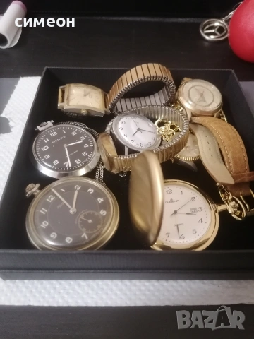 Лот стари часовници, снимка 2 - Мъжки - 53930954