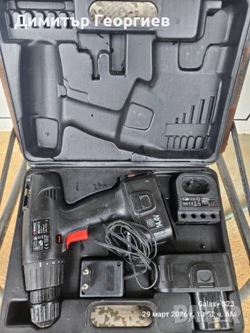 Два броя винтоверти работят ,зарядни всичко батериите не държат мн ток , снимка 2 - Винтоверти - 54015435